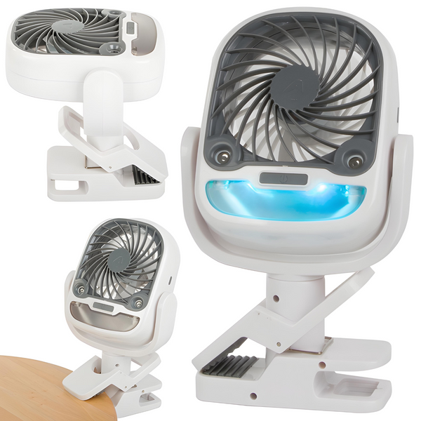 Акумуляторний Вентилятори кондиціонер Портативний Arctic COOL fan AND LY-594 на прищіпці з ємністю для води 205V6hPs фото
