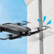 Складной квадрокоптер на радиоуправлении с камерой D18 DRONE Квадрокоптер с WiFi камерой Черный Dt26g5Hr фото 3