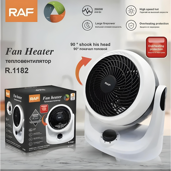 Тепловентилятор RAF 1182 2000ВТ Ht11Rvd фото