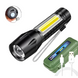 Фонарь Power style 501-P50+COB (A-2813A) DTl4m5Tv фото 2