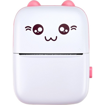 Портативний дитячий принтер TERMO Mini printer із термодруком+рулон термо бумаги Mx383Rv фото