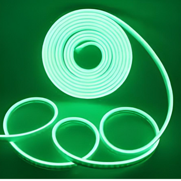 Стрічка Силіконова LED NEON Зелена 5м Green 12V-220V 0764 210f4j9Tm фото