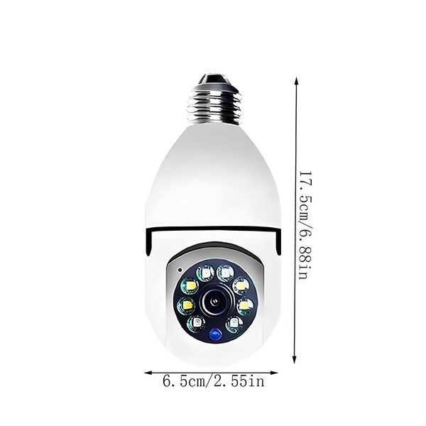 Камера відеоспостереження в патрон PTZ (Bulb Camera (V380) JmP4l8Rc фото