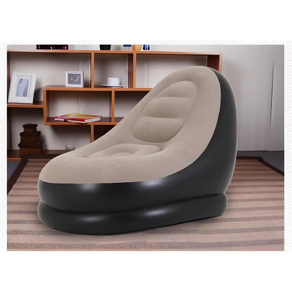Надувне крісло з пуфом AirSofa &mdash; комфорт для дому та відпочинку А-13 фото