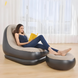 Надувне крісло з пуфом AirSofa &mdash; комфорт для дому та відпочинку А-13 фото 9