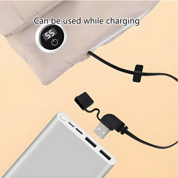 Электрическая грелка для рук и тела, от USB, нагрев до 65&deg;, 3 уровня мощности GsT4l2Rf фото