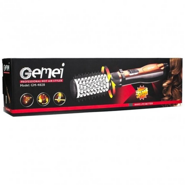 Фен Щітка Gemei Gm-4828 Браш Стайлер 210Ка13п5Ем фото