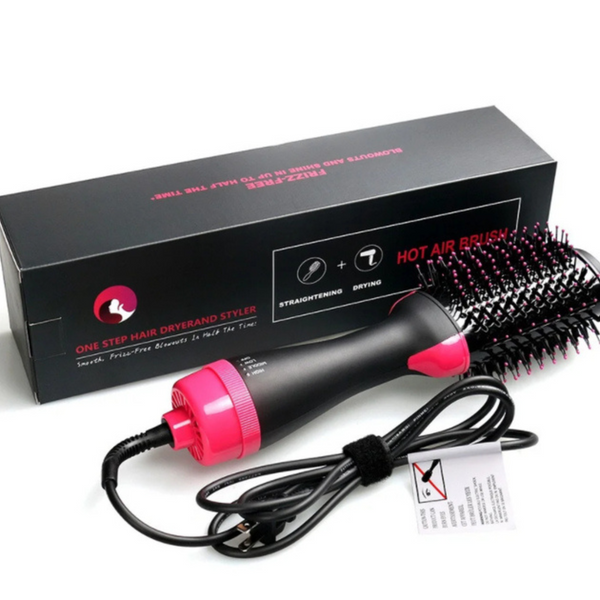 Фен-щетка расческа 3 в 1, стайлер для укладки волос One Step Hair Dryer 210RE5m5Fx фото