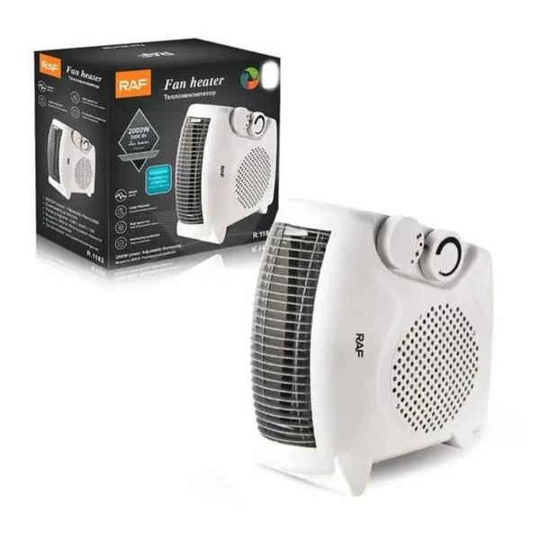 Обогреватель тепловентилятор RAF 1183 вертикальный 2000W White 208y6j8Rv фото