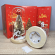 Новогодняя елка в колбе Christmas tree с LED подсветкой 22 см Gold4l5Tv фото 5