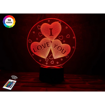 3D Нічник серця I love you Go1y7Rf фото