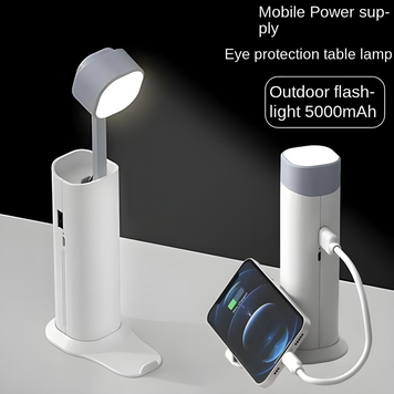 Настільна лампа-ліхтар з Повербанком та USB-зарядкою Mg2j8Hn фото