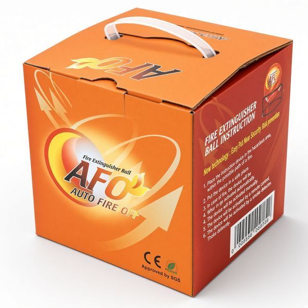 Автоматична вогнегасна куля AFO Fire Ball 1,3 кг з підставкою &ndash; порошковий засіб пожежогасіння krafh^8gghf фото
