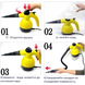 Пароочисник та відпарювач Steam Cleaner 2-в-1 &mdash; для кухні, ванни та одягу MD18L5uY фото 7