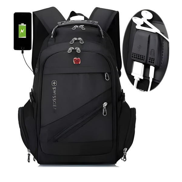Рюкзак, швейцарський рюкзак, SwissGear 8810, рюкзак туристичний + Навушники AirDots A6SEarbuds Dt4Jn фото