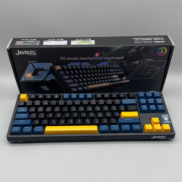 Безпровідна механічна клавіатура  JEDEL WKL-102 МЕХАНІЧНА Tri-mode Type-C 88 keys з RGB-підсвічуванням DLt21k5Ik фото