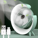 Настольный аккумуляторный G-Вентилятор Ночник от USB с подсветкой JmL9kFg фото 2