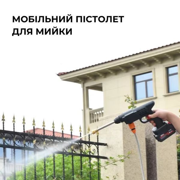 Аккумуляторная мойка высокого давления для автомобиля Daikens, 2 аккумулятора, 48V 2247445622 фото