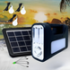 Акумуляторний ліхтар з функцією PowerBank GDHDP GD 8017-1 в комплекті з сонячною панеллю та трьома лампочками. DK-16BK фото 5