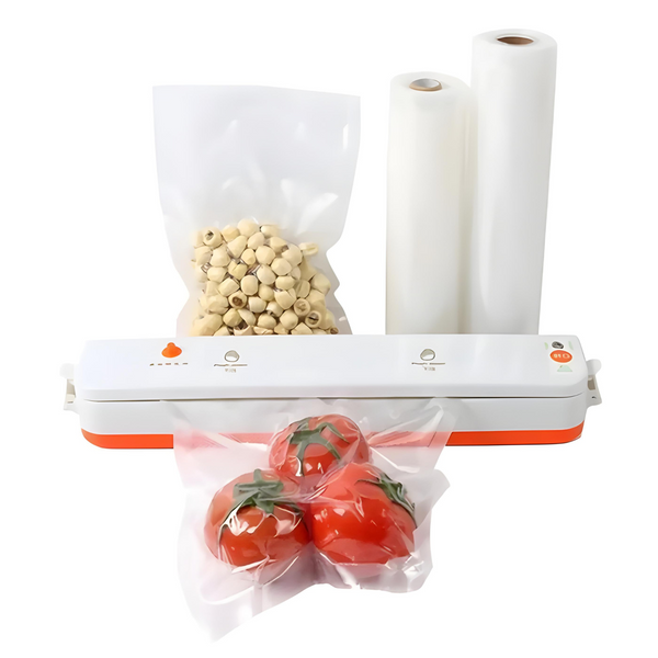 Вакуумный упаковщик "Freshpack PRO", упаковка еды, вакууматор для еды + 2пакета на 5.5 метров FpR68GFn фото