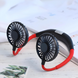 Портативний шийний вентилятор Hand Free Mini Neck Fans з USB-перезарядкою fabr-3.5  фото 5