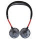 Портативний шийний вентилятор Hand Free Mini Neck Fans з USB-перезарядкою fabr-3.5  фото 6