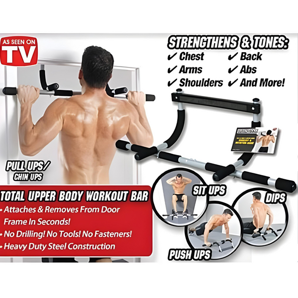Турнік дверний Iron Gym NJ-264 (12)N10(10287) Mg5t6Rd фото