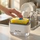 Дозатор для миючого засобу з губкою Soap Pump &mdash; чистота без крапель і бризок gold-1/25rax фото 1