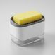 Дозатор для миючого засобу з губкою Soap Pump &mdash; чистота без крапель і бризок gold-1/25rax фото 3
