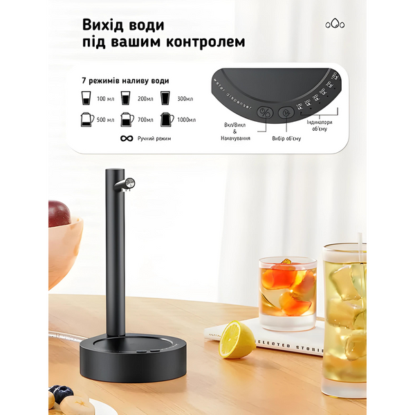 Аккумуляторний диспенсер для води X115 Smart Table md-5b5c фото