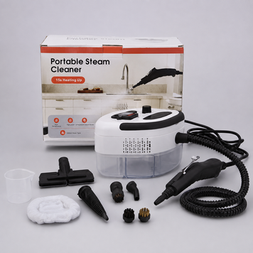 Портативний пароочисник Portable Steam Cleaner &mdash; універсальний помічник для глибокого очищення без хімії Gold=15hux фото